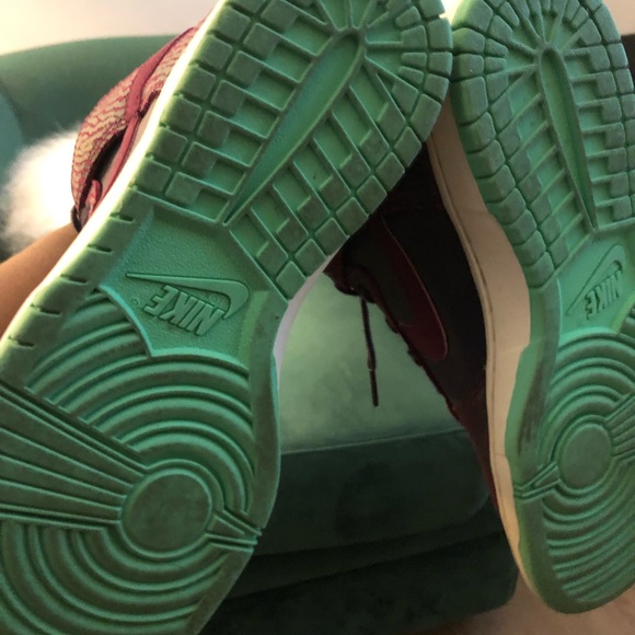 dunk hi skinny print